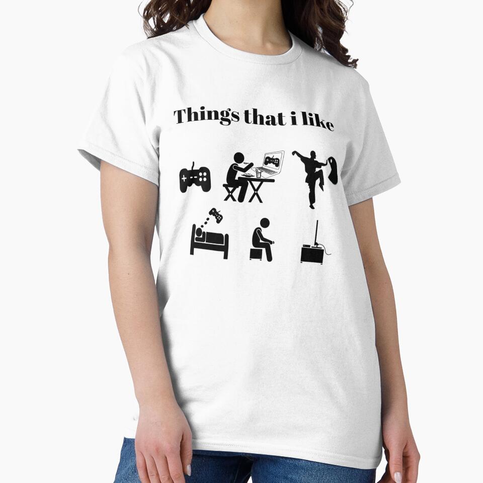 Things that i like - text based & icons design - Black text by Nemesiscrowd