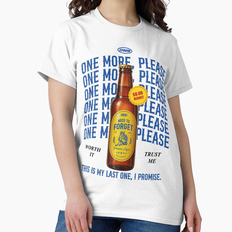 Retro beer t-shirt design cool vintage drinking style by StudioDWS