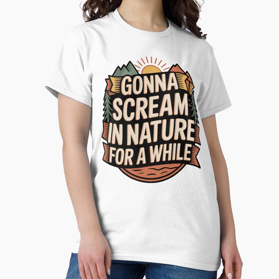 Vintage Nature, Gonna Scream in Nature For A While by graphic-genie