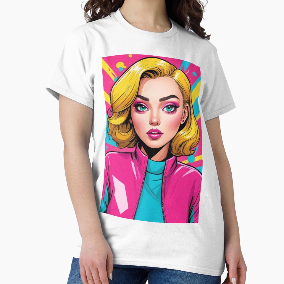Pop Art Girl illustration by FilMate