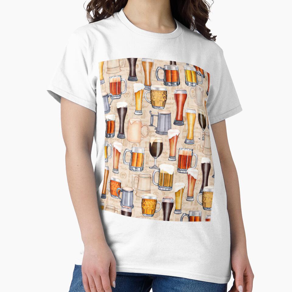 Fabrics On Tap Beer Mugs and Glasses by Huynhdesign