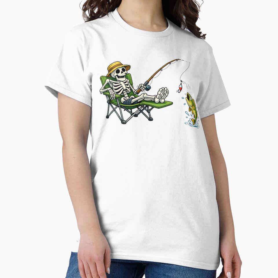 Skeleton Lazy Fisher by GeaSupplyStudio