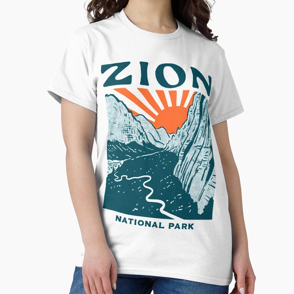 Vintage Zion National Park by lorenklein