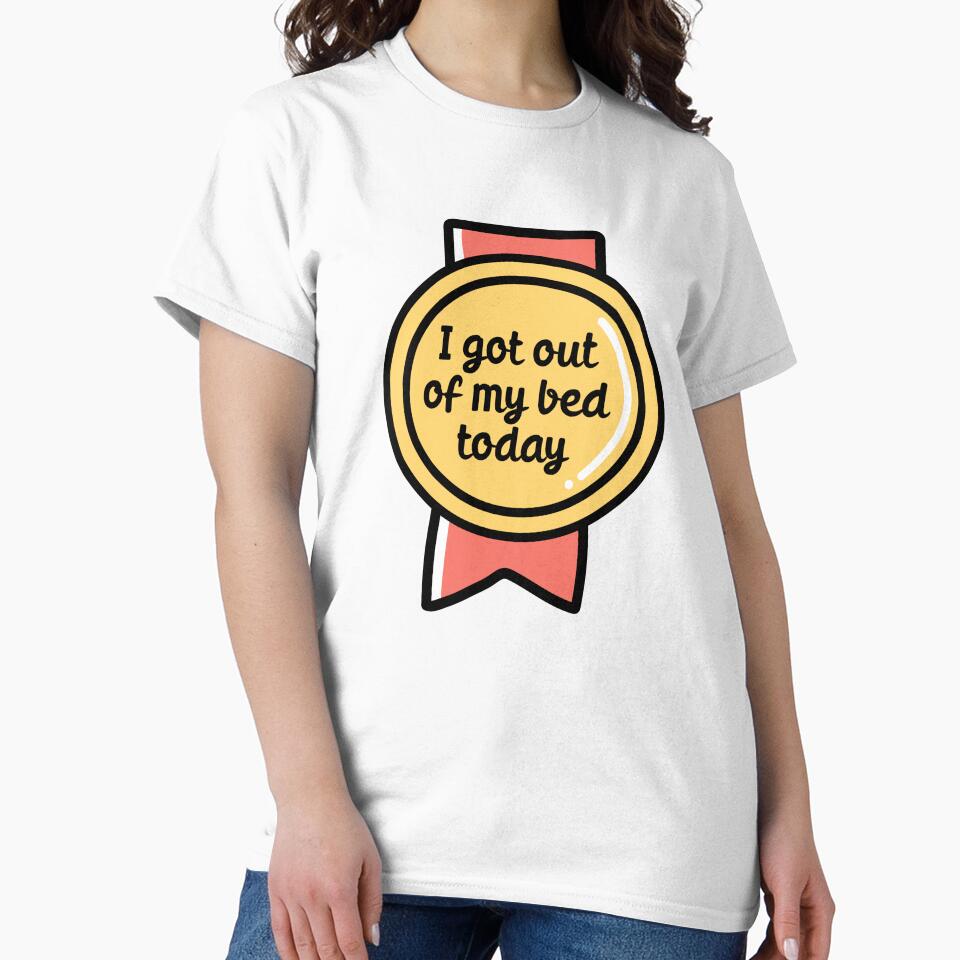 I got out of bed today badge by 23mangoes