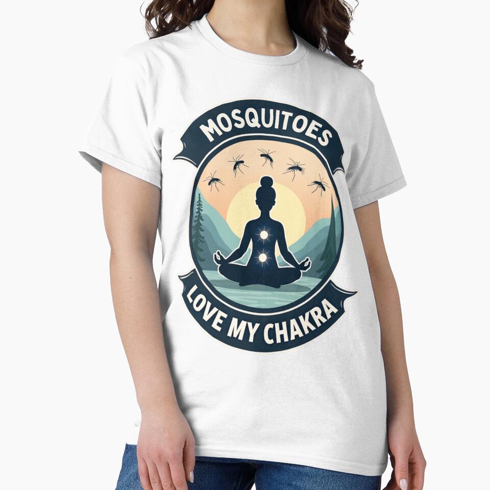 Mosquitoes Love My Chakra by PerkzPrints