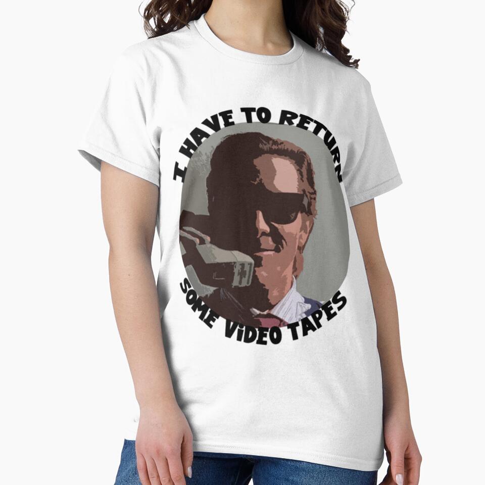 American Psycho Return Some Videotapes Quote Art For Movie Fans Gift For Cult Film Lovers by HollyBrewerad