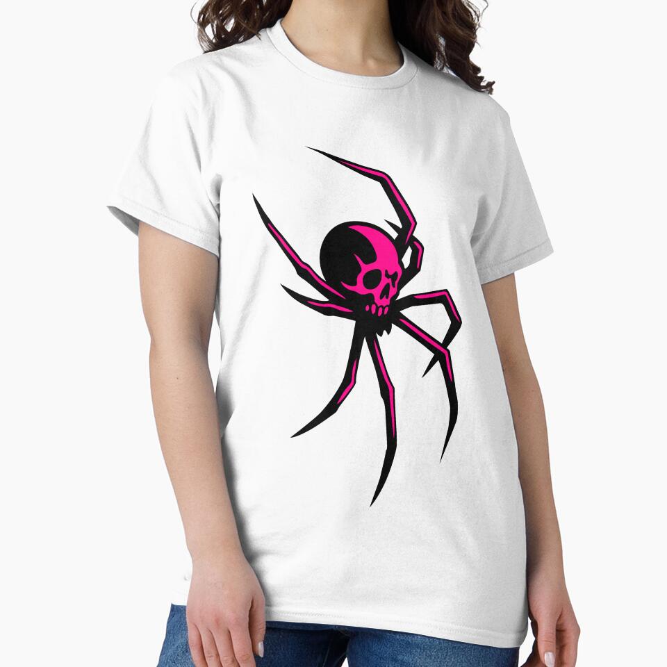 Cybergoth spider with pink skull. Cybertribal by Tribalgothss