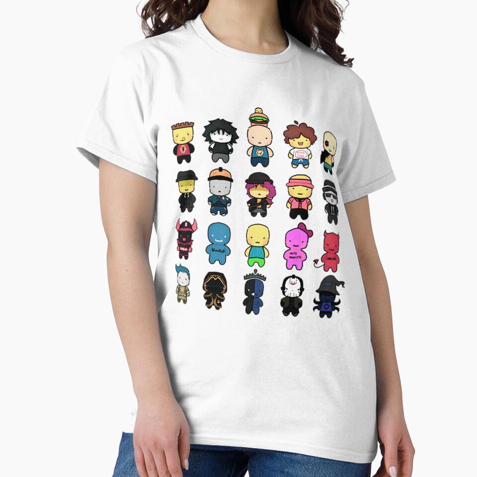 Forsaken Characters by johnfitz-tee