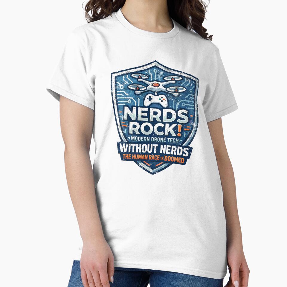 Nerds Rock Modern Drone Tech Without Nerds The Human Race is DOOMED Distressed by WithoutTheNerds