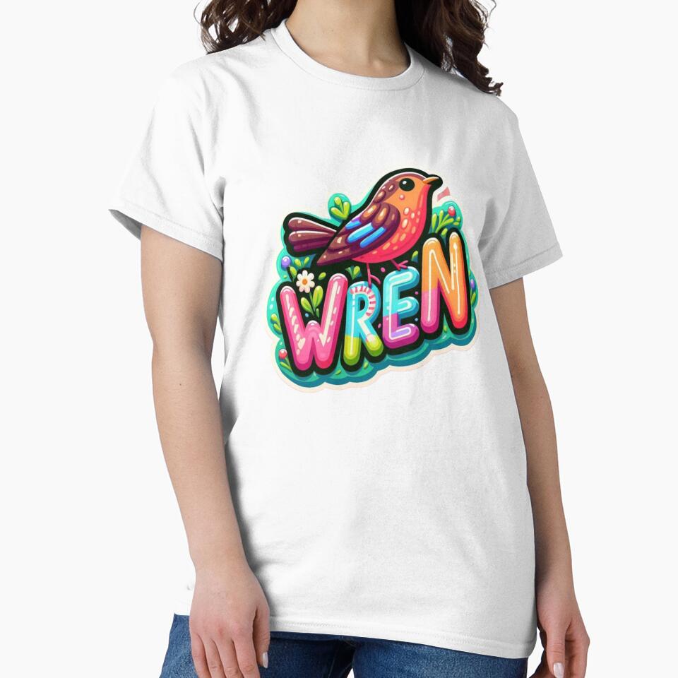 Wren Name Design – Nature Inspired Style with Elegant Appeal by Lellenatavarez