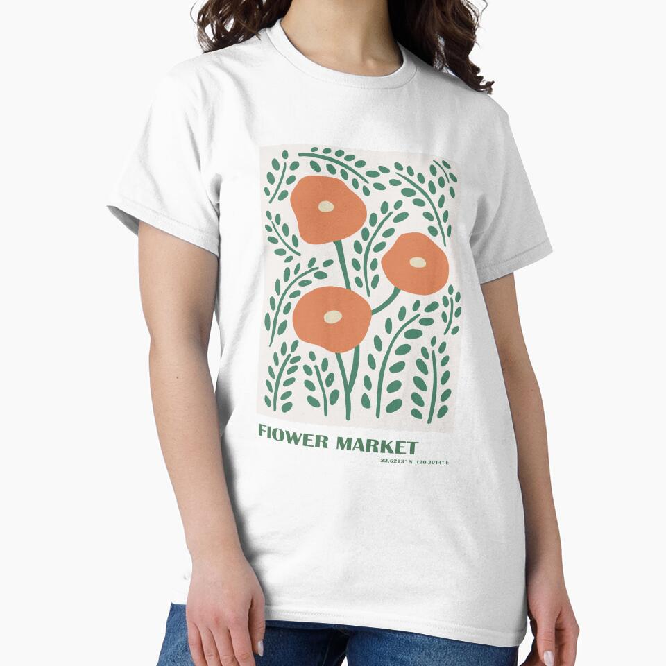Flower market print - minimalist by Sophieeeeehu