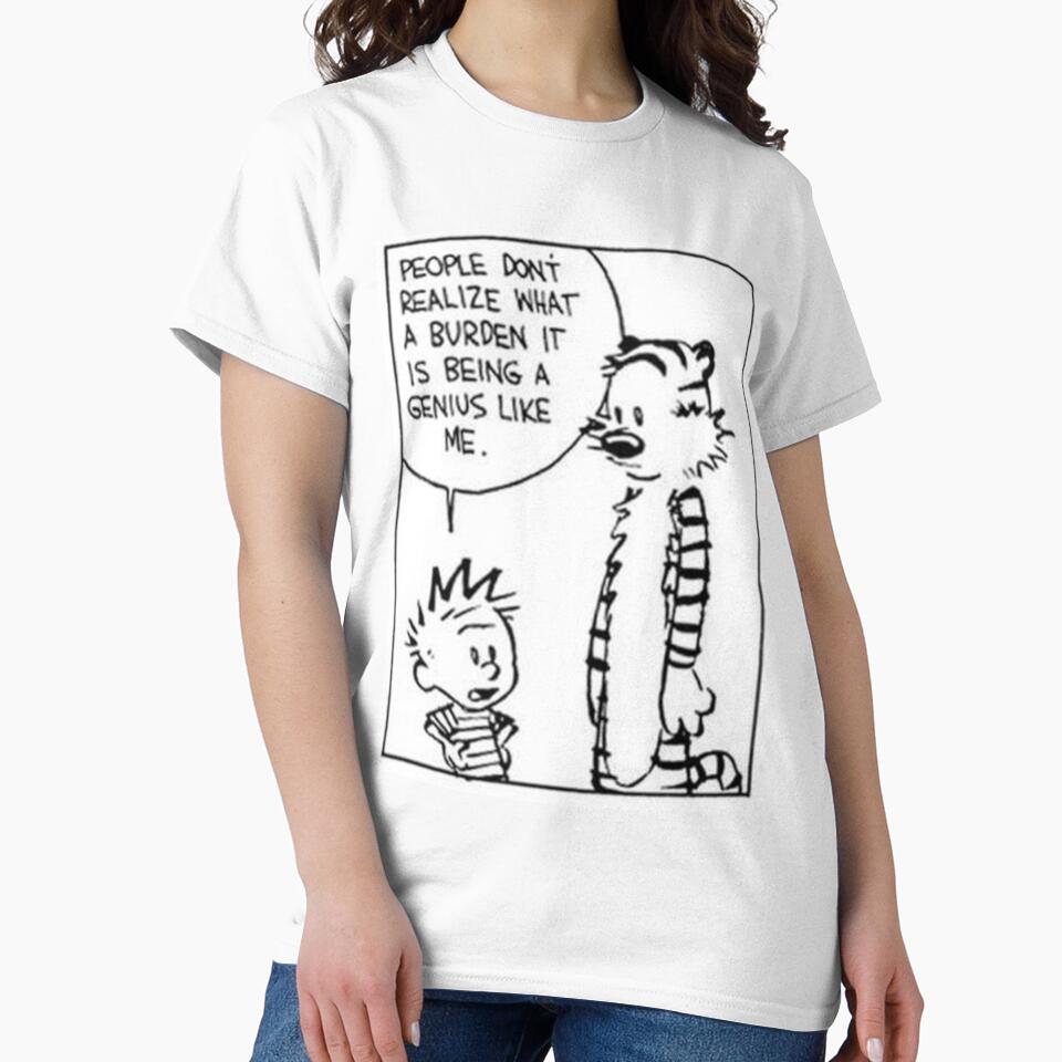 Calvin And Hobbes Funny Comic by Denisse Ellis