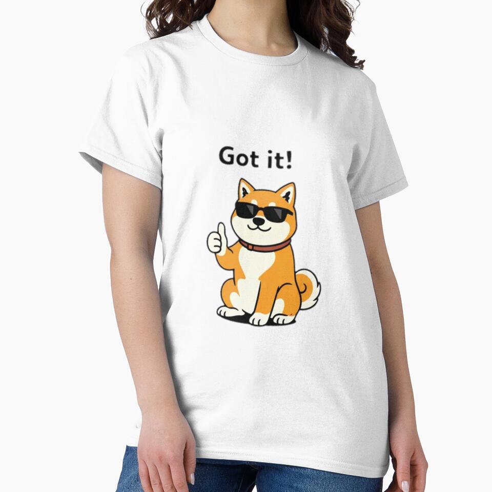Got It Shiba Inu by ethanforcas