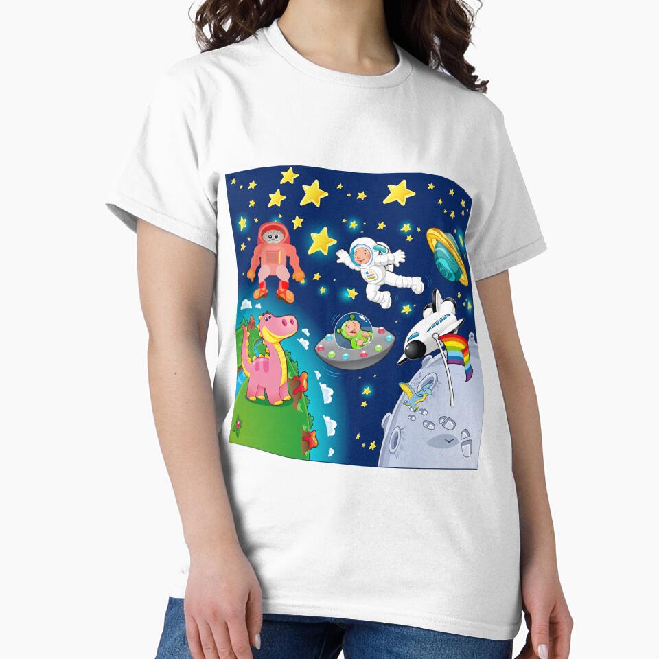 Let's Fly To Space by MclaughlinGifts