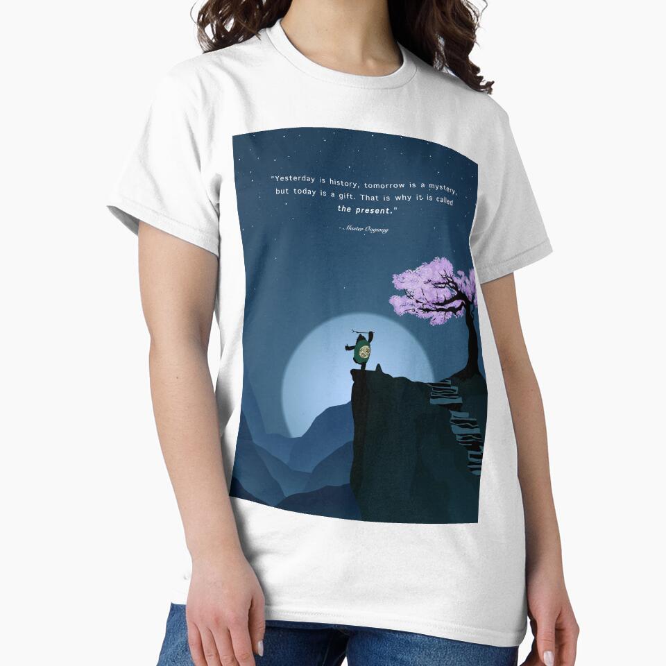 Master Oogway Quote, Kung Fu Panda Minimalist Design by CultureCutPrints