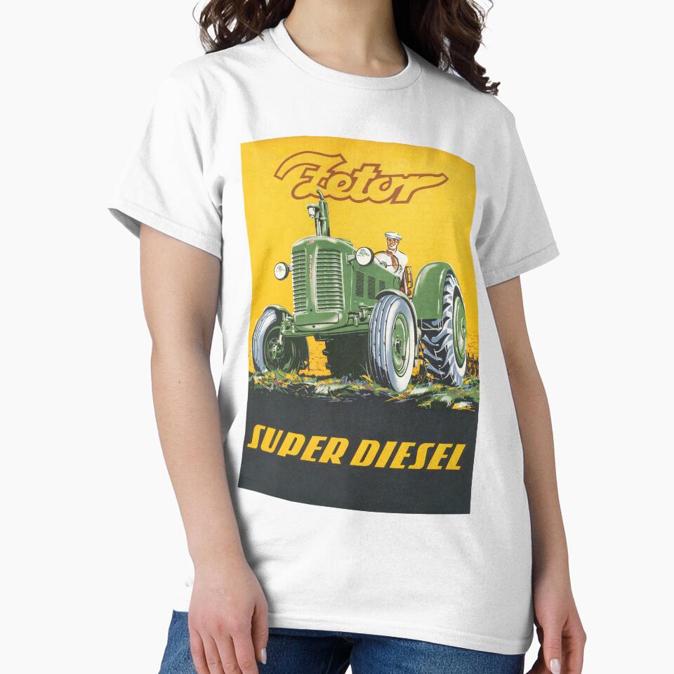 ZETOR SUPER DIESEL TRACTOR ART by thewaywewere