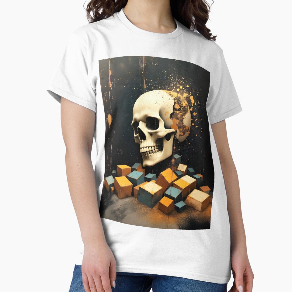 An anthropomorphic skull by Marcu Ioachim
