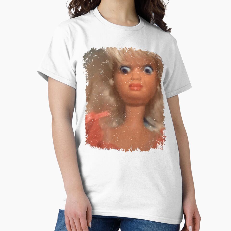 Funny Disgusting Doll Face Meme by Eh Plus Designs