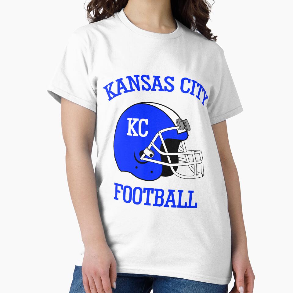 Kansas City Football T-Shirt for Men and Women by AllStarMerch