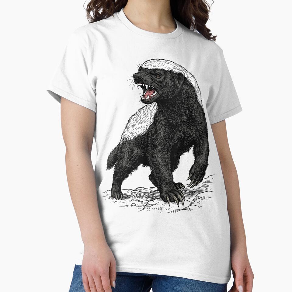 Honey Badger by krabbaraban