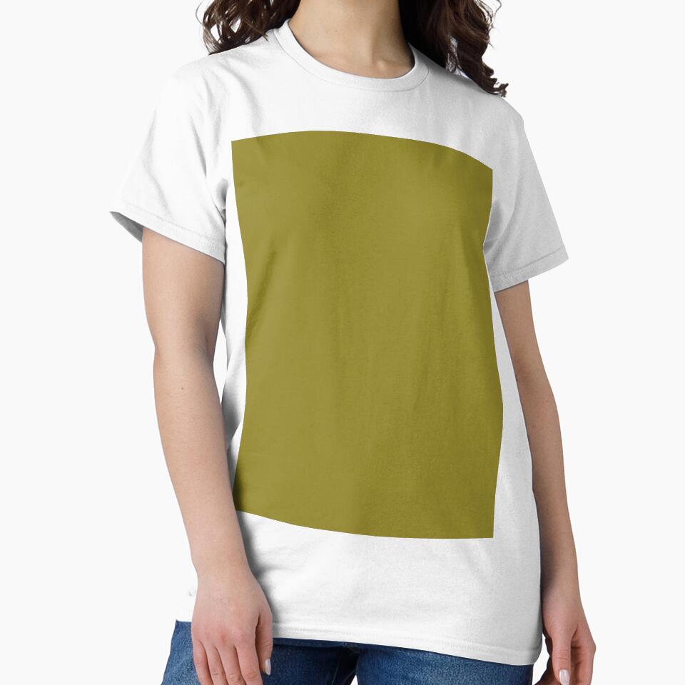 Retro 70s Moss Green solid color by Dana Du