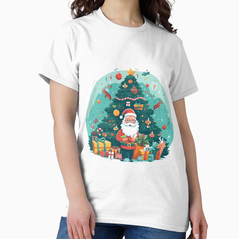 Santa Claus under the tree by MOA-trends