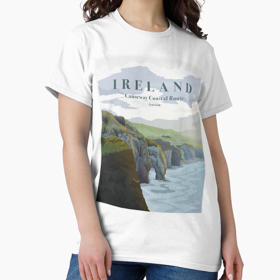 Ireland Travel Poster by delaneyjz
