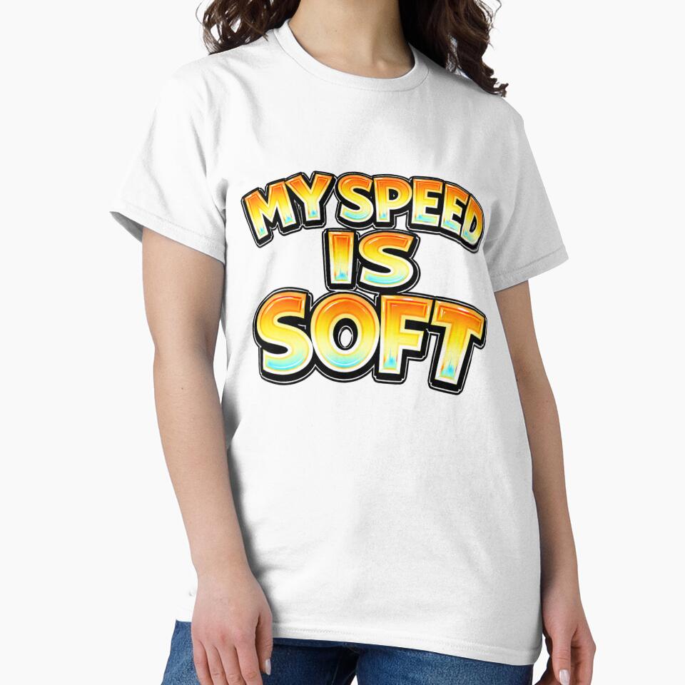 MY SPEED IS SOFT – hand drawn childlike typography by Mac Sketches