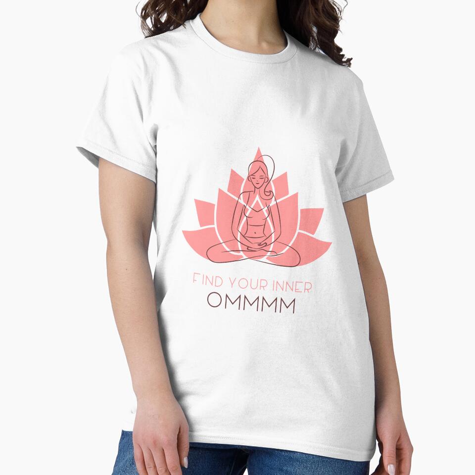 Find Your Inner Ommmm Yoga by FunTeeGraphics1