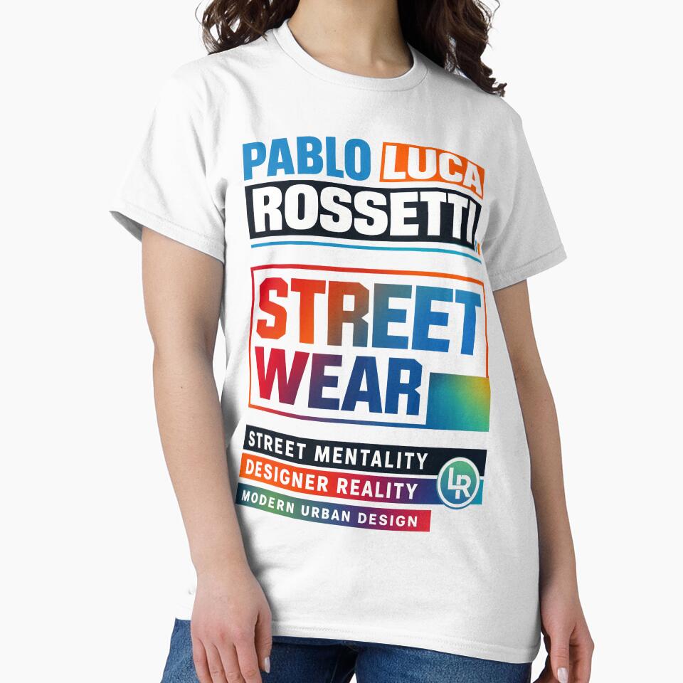 Pablo Luca Rossetti Streetwear  Street Mentality Designer Reality by KLERIKSTORE