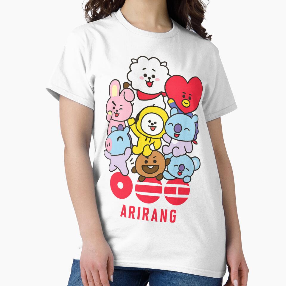 BT21 Arirang Bts — Cute BT21 Sticker by Crazy-universe