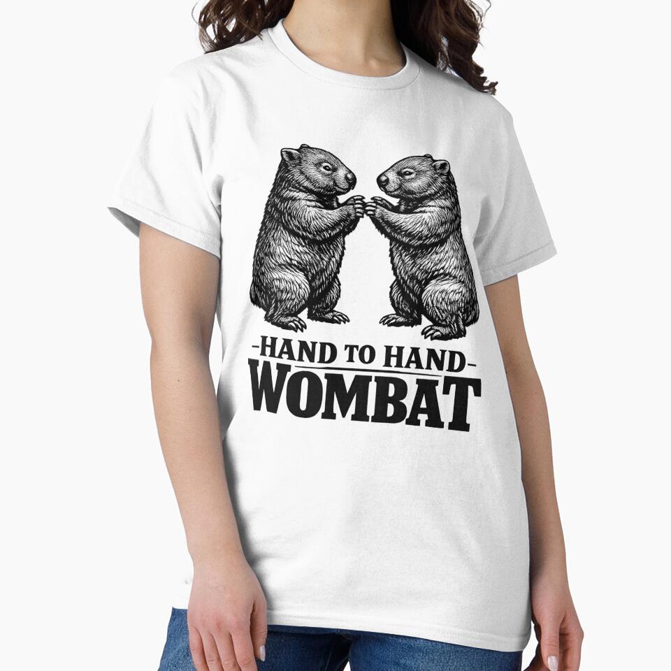 HAND TO HAND WOMBAT by FaunaJam