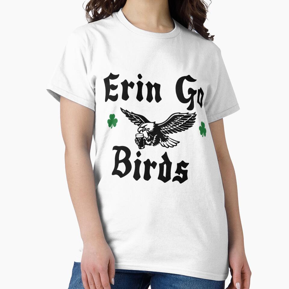 Erin Go Birds  – Kelly Green St. Patrick’s Day – Game Day Irish Football by henryjunmille