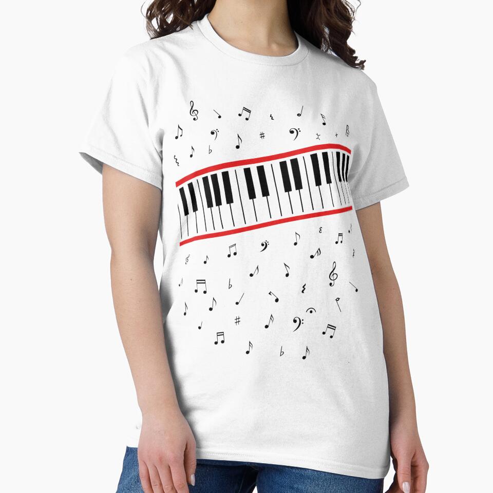 Diagonal Piano Keys Music Design by mmhmerch