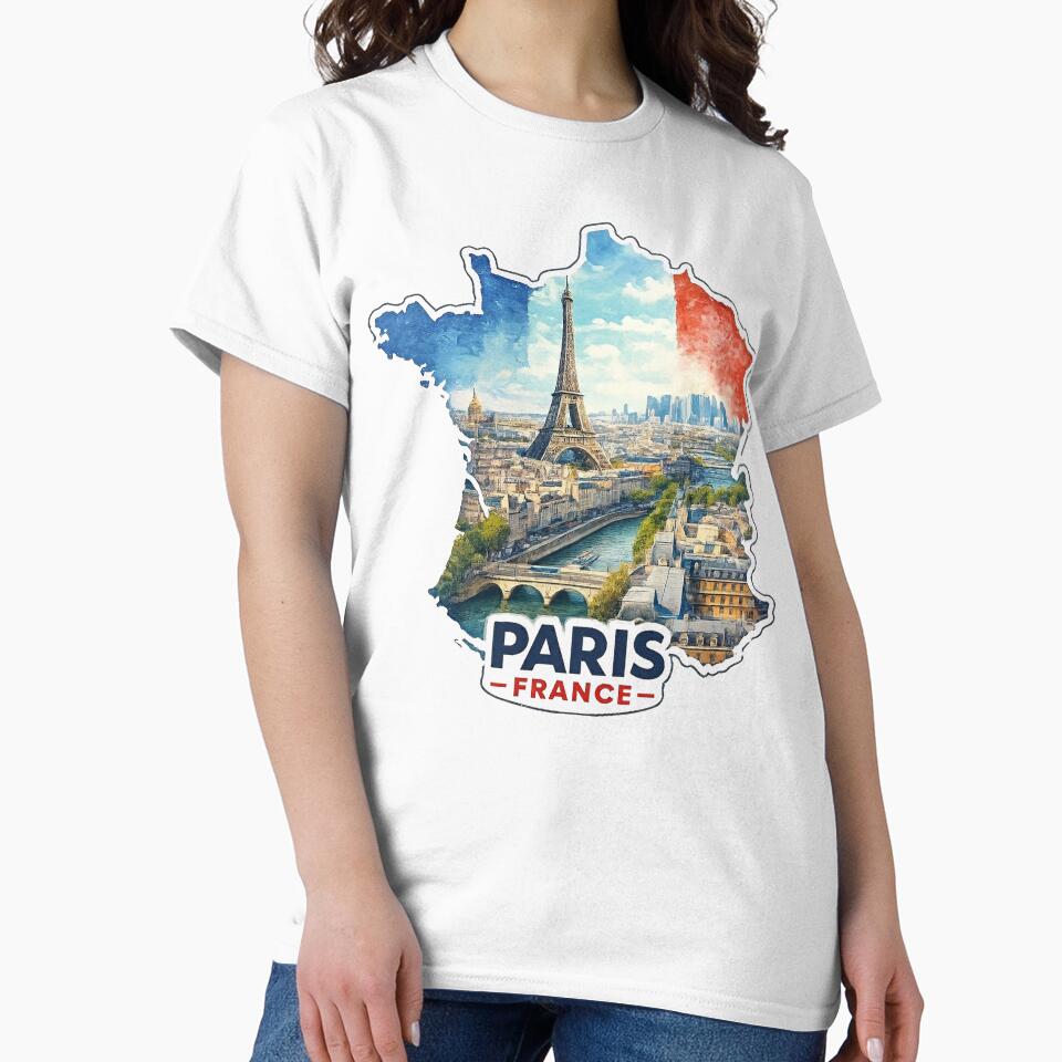 Paris France Travel Art by clintang