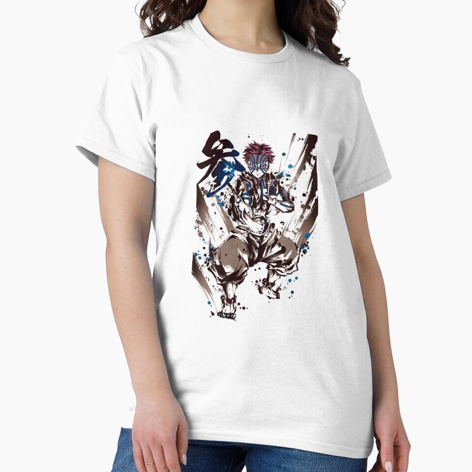 Ink Samurai Warrior – Japanese Anime Brush Style Design by Mr-MC-kitty