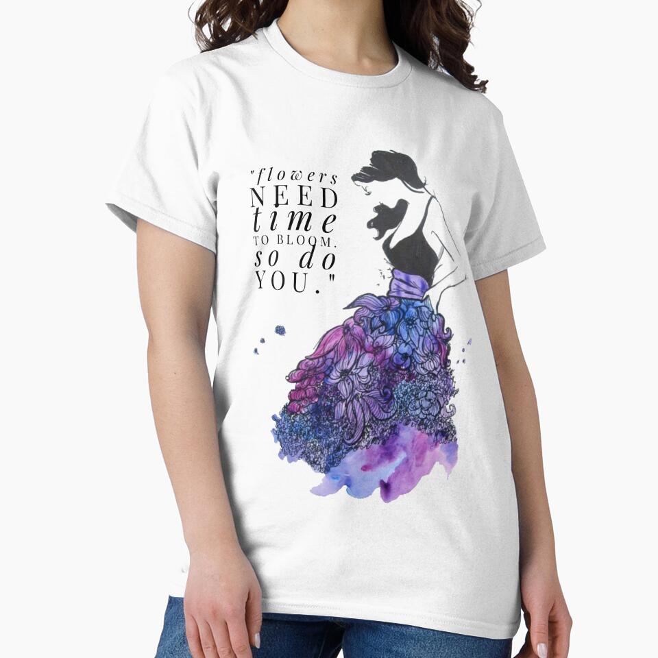 "Flowers Need Time To Bloom.  So Do You." by LondonHouse