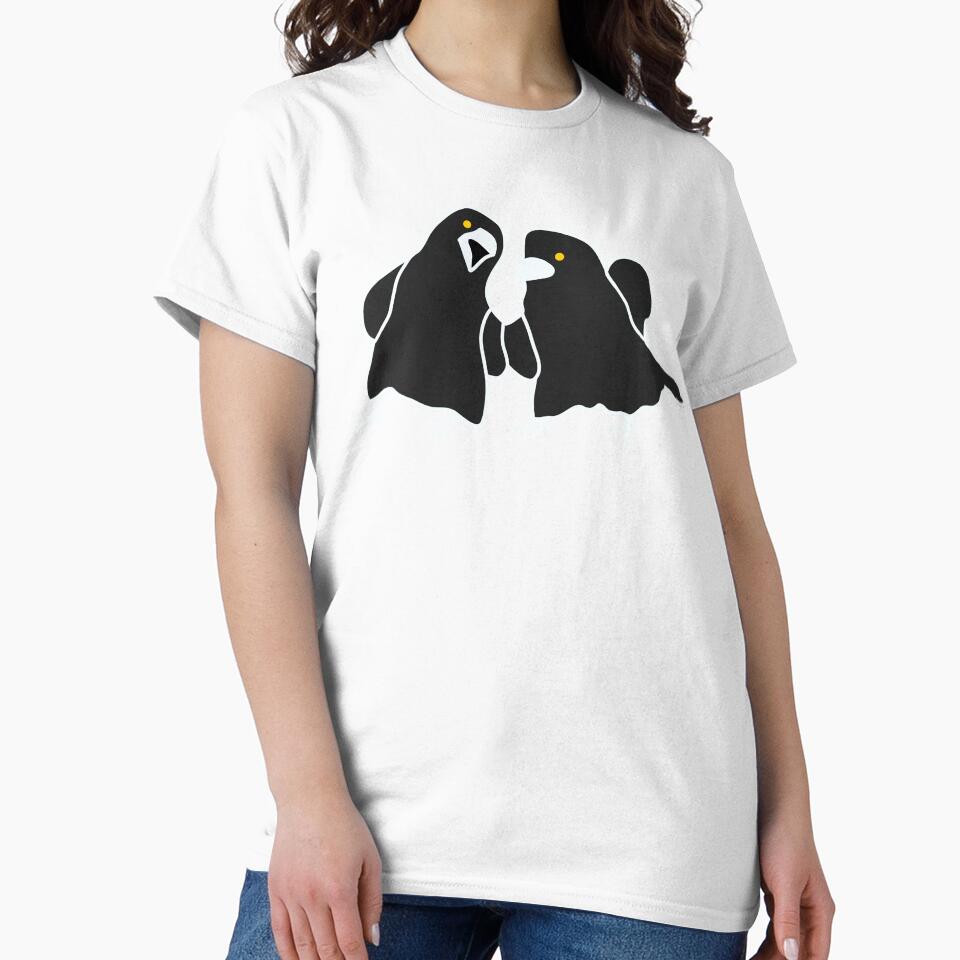 Minimalist Double Crows logo by Huxlindor