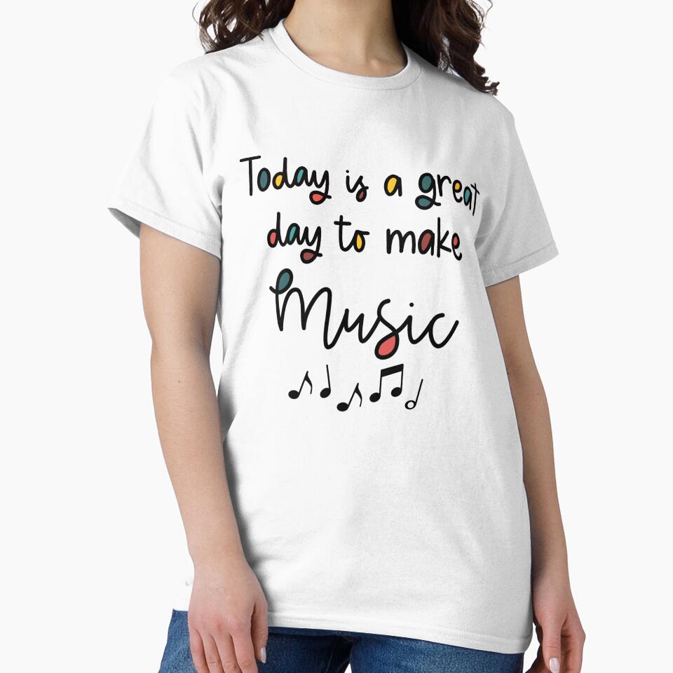 Great Day to Make Music by haleyeahdesign