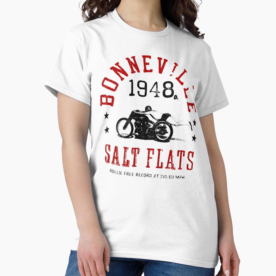 Bonneville 1948 – Rollie Free Record Run by EdGraphy