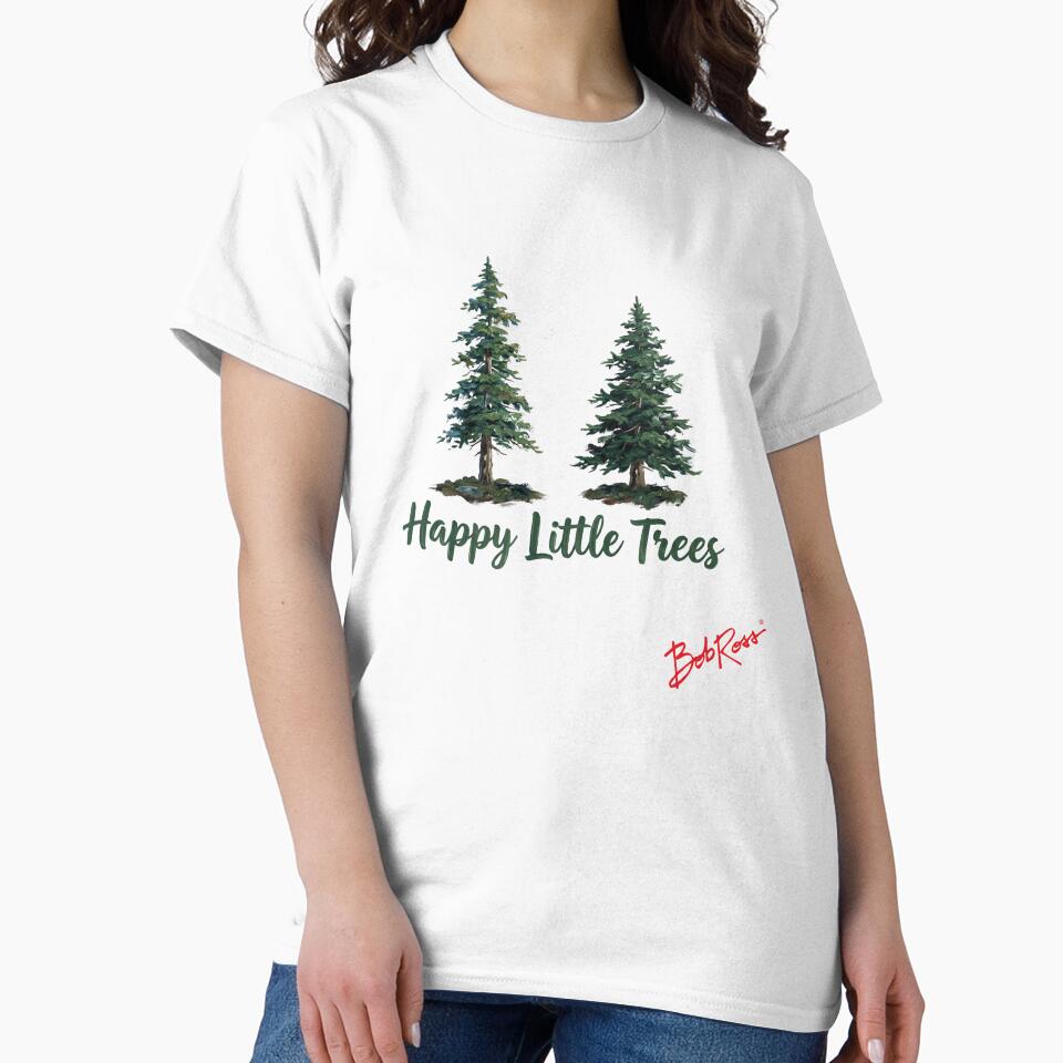 Happy Little Trees Bob Ross Fan Art by woolcos