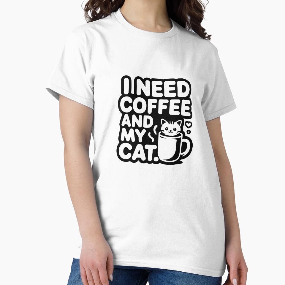 Coffee And My Cat Quote by Dimitrispoli