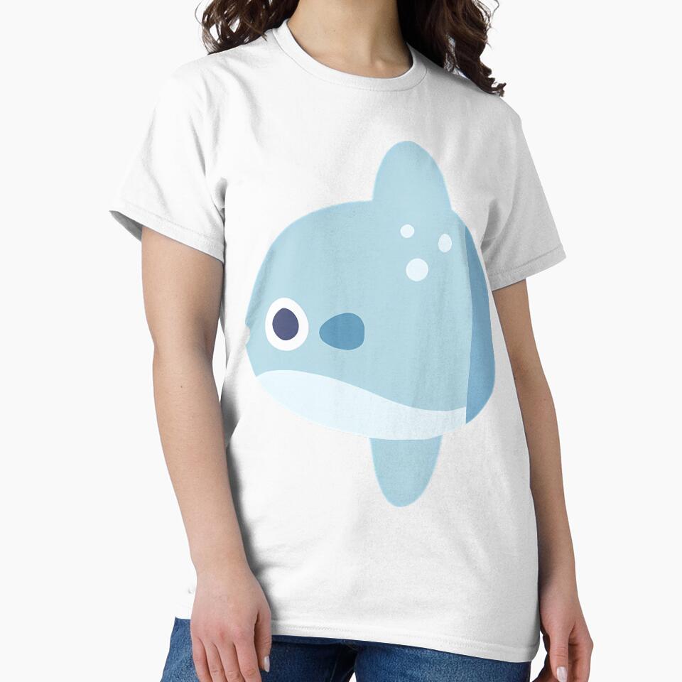 Kawaii Ocean Sunfish Cartoon by RepeatNoProblem