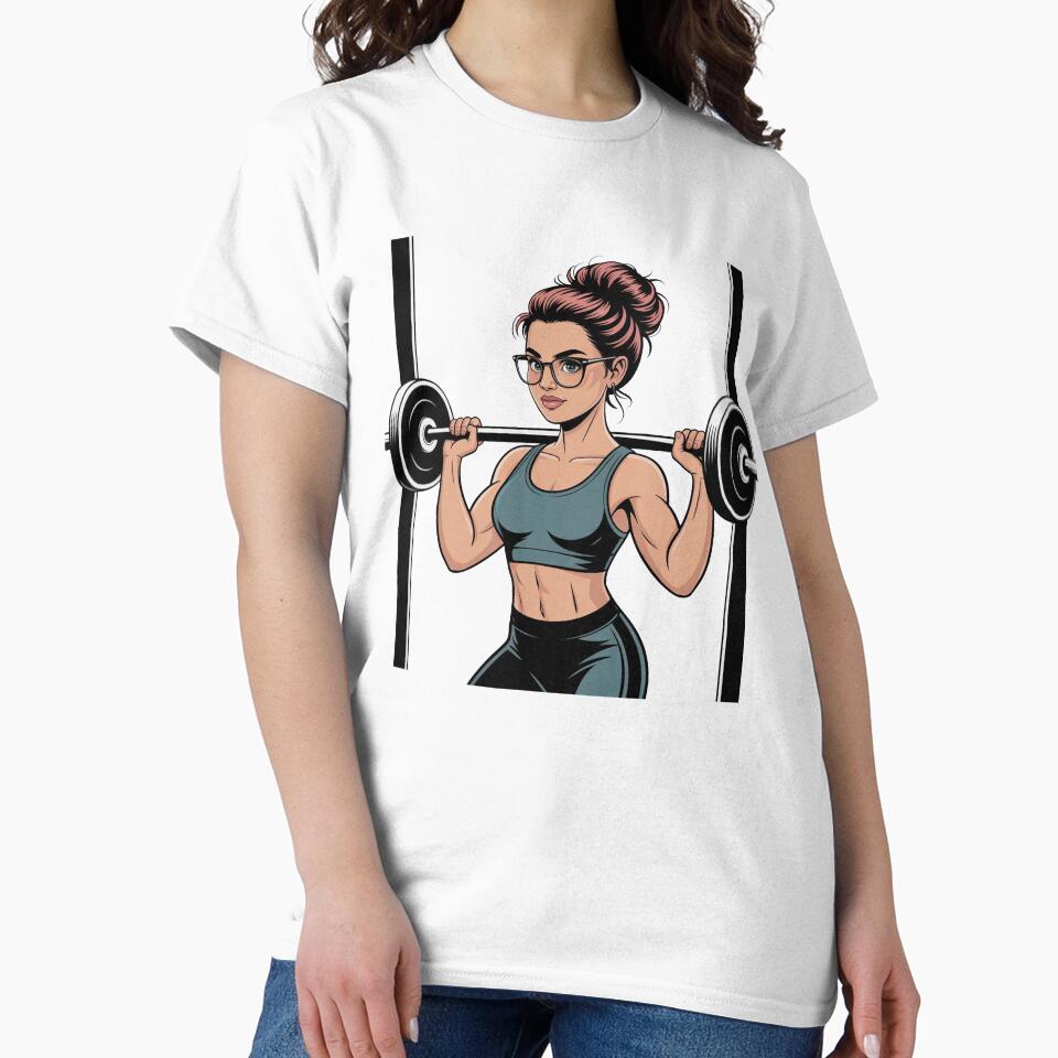 Strong Female Gym Graphic by QuiteOrbit