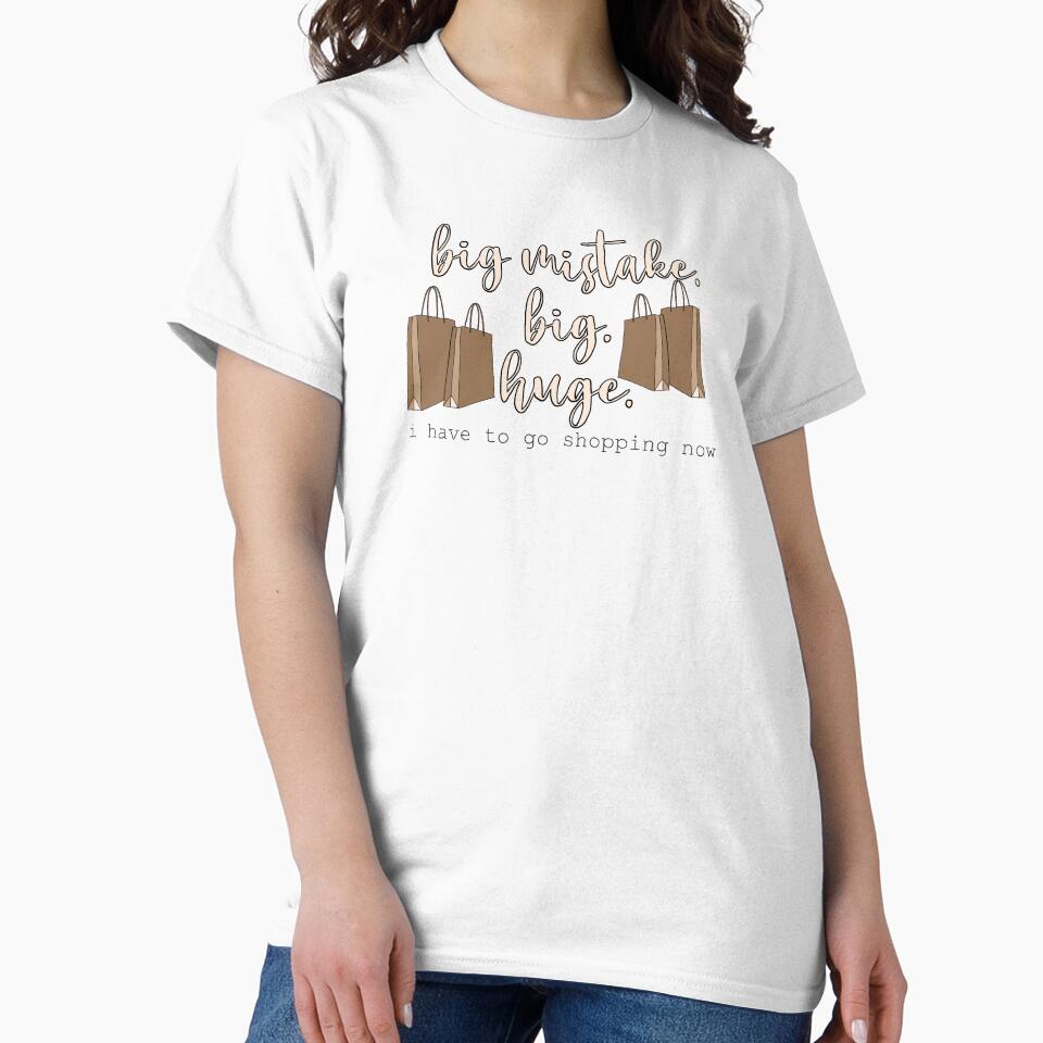 Big Mistake.Big.Huge. Shopping Bags by designsbyem5