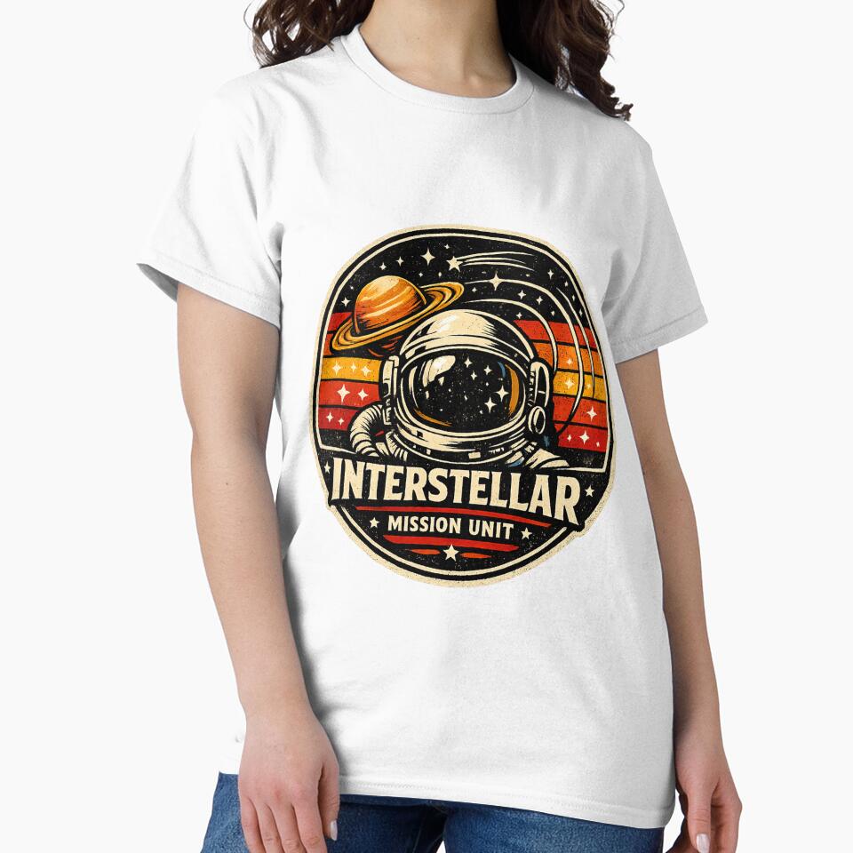 Retro Space Exploration Badge by RedVista