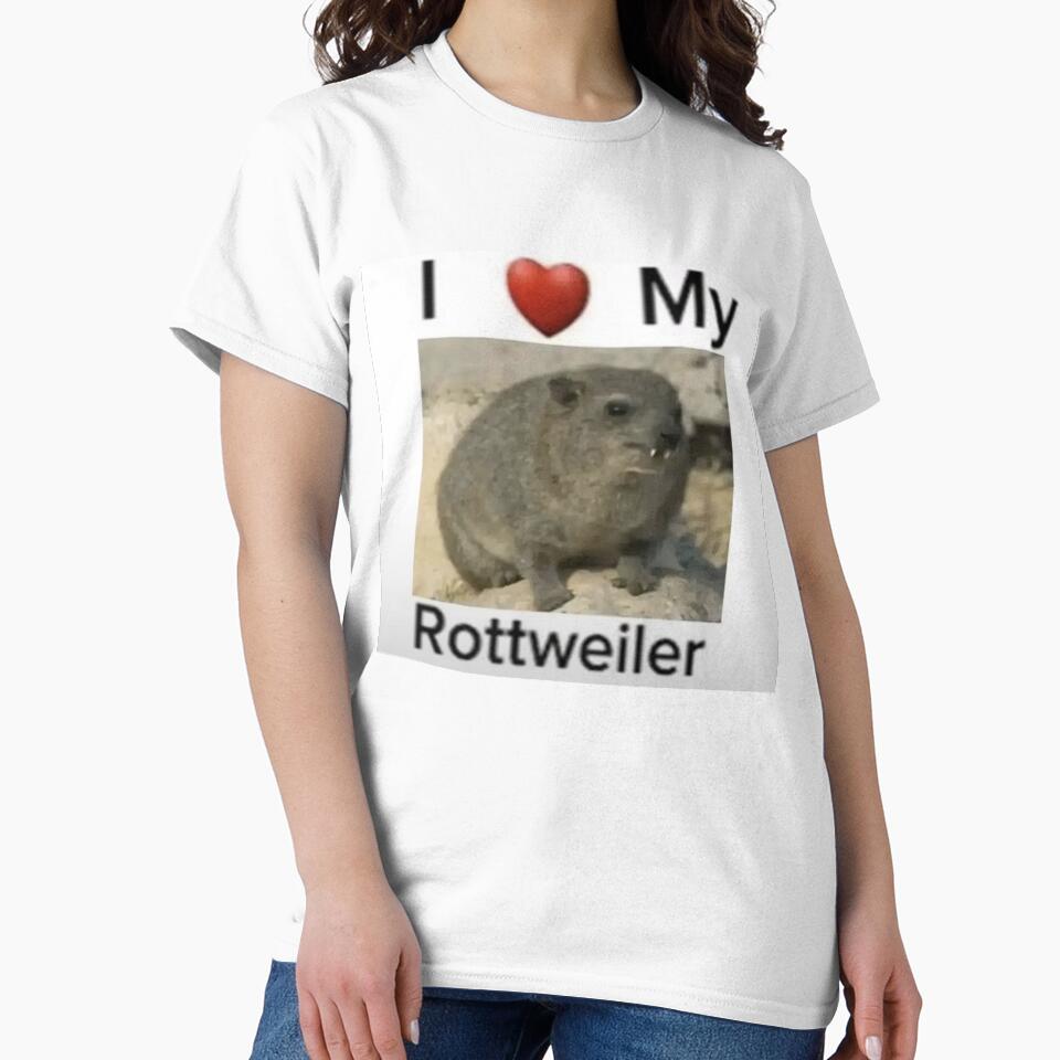 i love my rottweiler by cloudzer0000