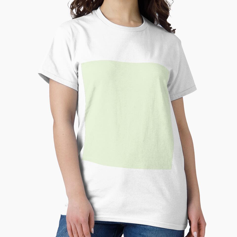 Plain Solid Color Light Green Mint by mimihuang creations