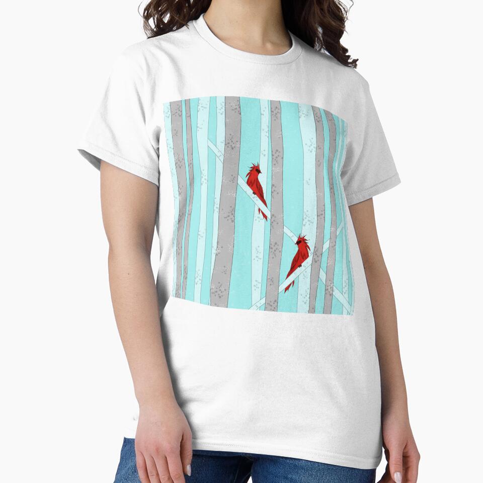 Holiday Forest Cardinals Design by oursunnycdays