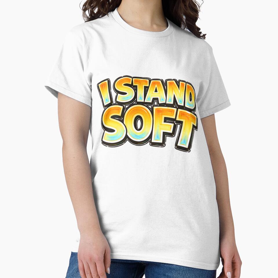 I STAND SOFT – hand drawn childlike typography by Mac Sketches